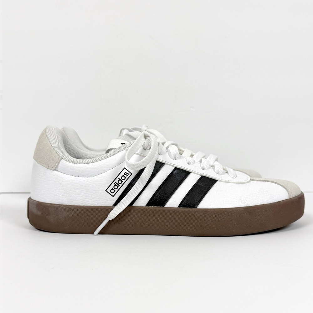 Adidas VL Court women’s White and Black Sneakers size 9